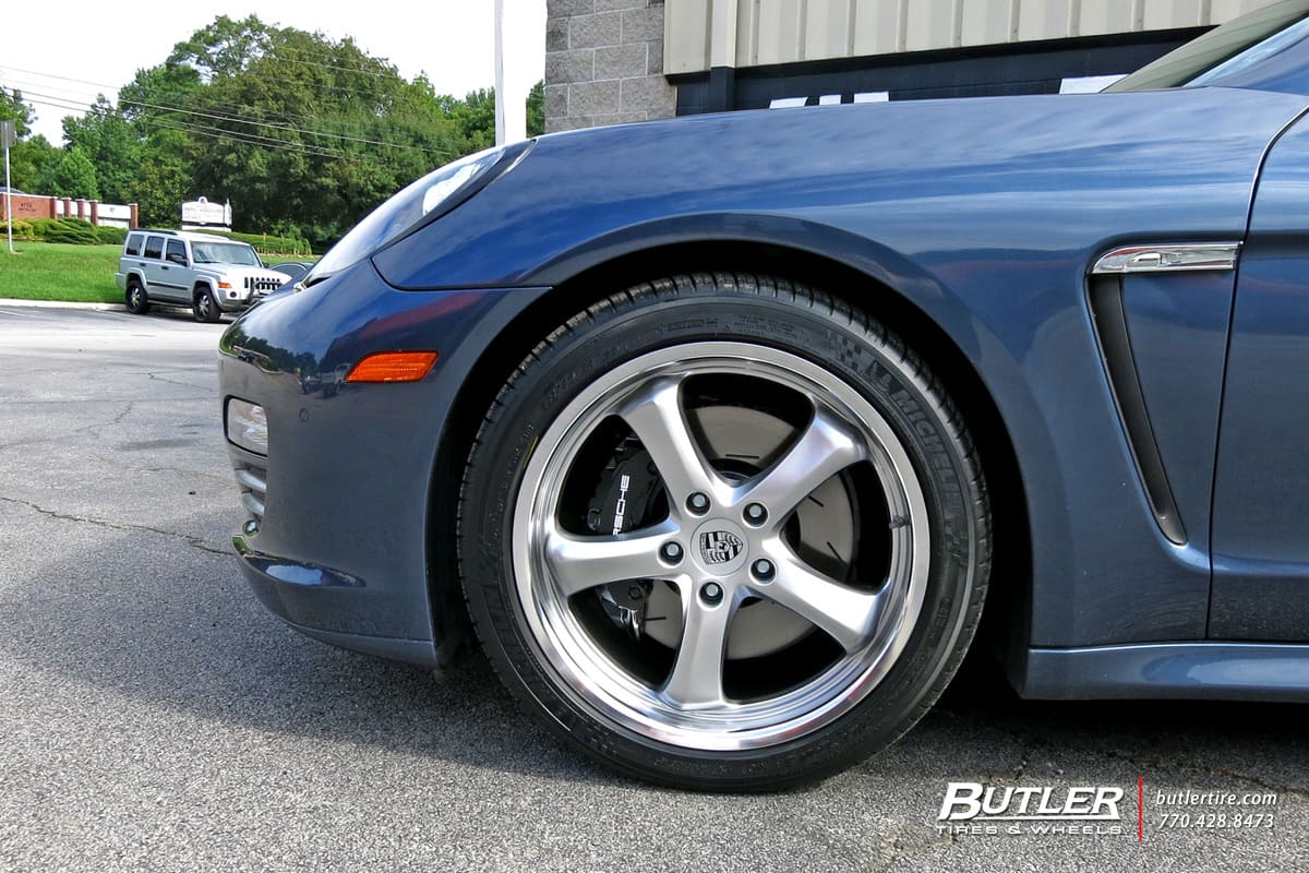 2015 Porsche Panamera with Victor Turismo wheels
