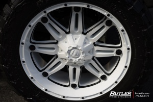 2013 Jeep Wrangler Unlimited with Fuel Hostage wheels
