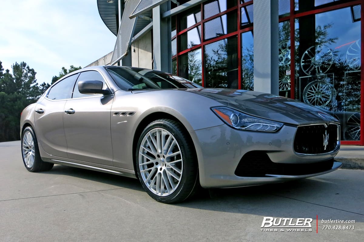 2015 Maserati Ghibli with TSW Max wheels