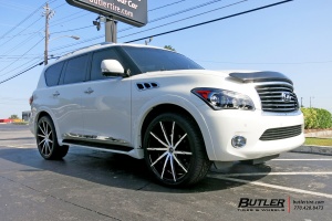 2013 Infiniti QX56 with Lexani CSS-15 wheels