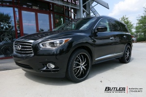 2015 Infiniti QX60 with Lexani Polaris wheels
