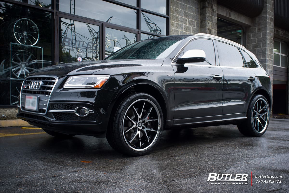 2015 Audi Q5 with Lexani R-twelve wheels