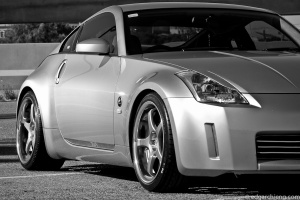 2003 Nissan 350Z with 19x9 AME SPECULAR R wheels