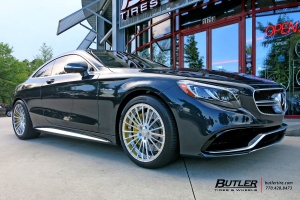2015 Mercedes-Benz S-Class with Savini SV61D wheels