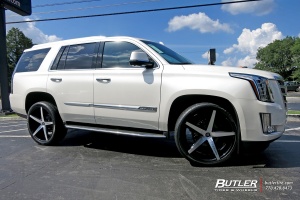 2015 Cadillac Escalade with Lexani R-four wheels
