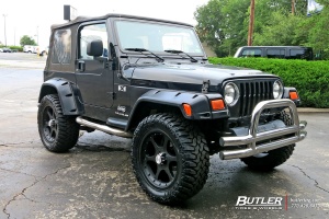 2012 Jeep Wrangler with Black Rhino Ocotillo wheels