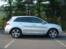 2007 Acura RDX with 20x8.5 TSW Vortex wheels
