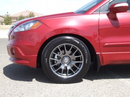2008 Acura RDX with RonJon Legends wheels