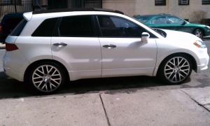 2010 Acura RDX with 20x8.5 TSW Donington wheels