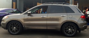 2012 Acura RDX with 20x8.5 TSW Nurburgring wheels