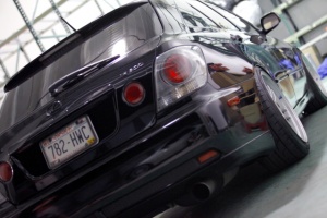 2002 Lexus IS 300 with 18x9 Enkei RPF1 wheels