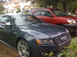 2008 Audi A5 with OEM RS4 wheels