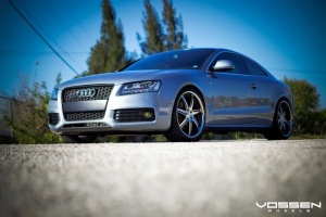2010 Audi A5 with 20x9 Vossen WS086 wheels