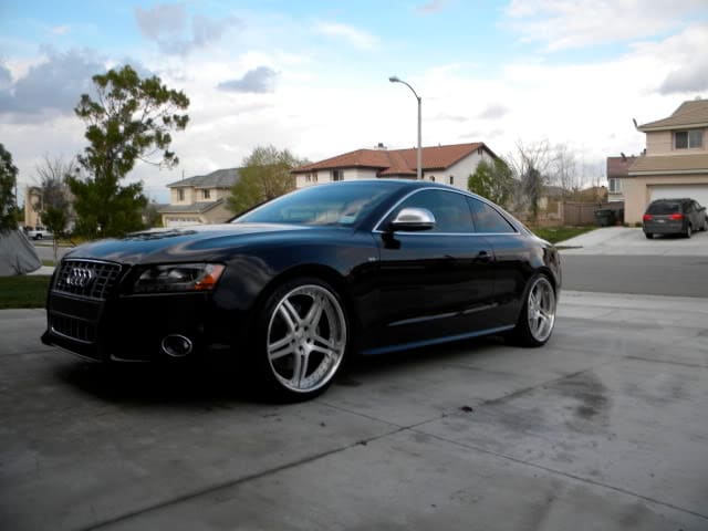 2010 Audi A5 with 20x10 DPE LS-5 wheels