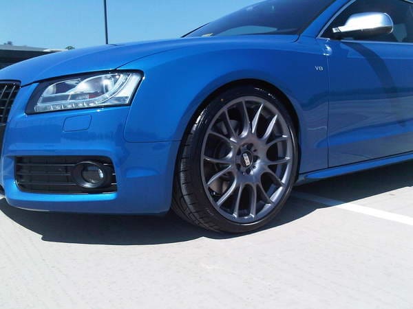 2010 Audi A5 with 20x9.5 BBS CK wheels