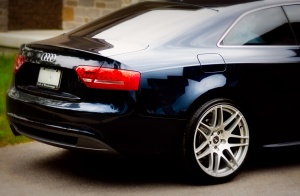 2010 Audi A5 with 19x9.5 Forgestar F14 wheels