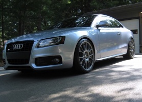 2010 Audi A5 with 20x9.5 BBS CK wheels