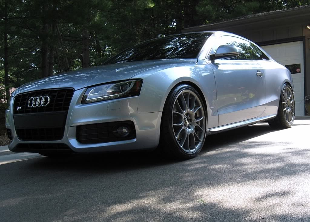 2010 Audi A5 with 20x9.5 BBS CK wheels