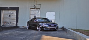 2011 Audi A5 with 19x10 wheels