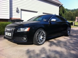 2011 Audi A5 with 20x11 Stasis FD11 wheels
