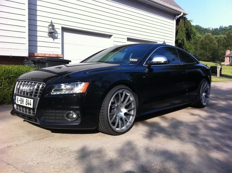 2011 Audi A5 with 20x11 Stasis FD11 wheels