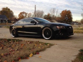 2011 Audi A5 with 20x10 wheels