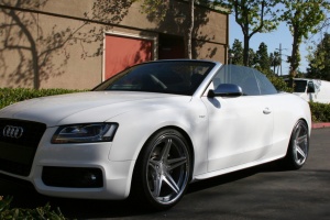 2012 Audi A5 with 20x10 Vertini Monacos wheels