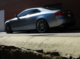 2012 Audi A5 with 20x10 Forgestar CF10 wheels