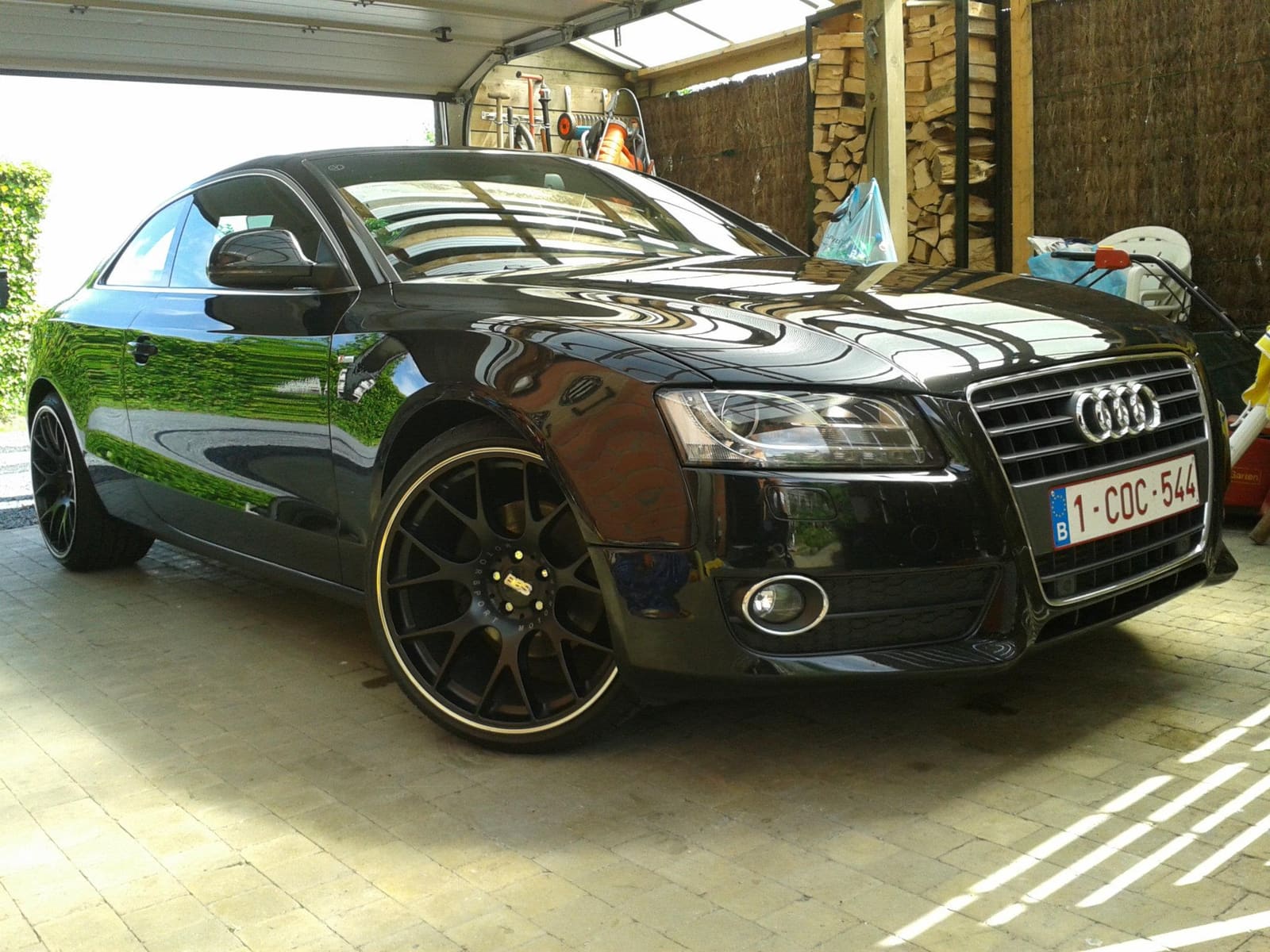 2012 Audi A5 with 20x10 BBS CH-R wheels