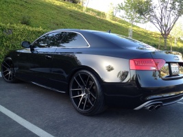 2012 Audi S5 with 20x10.5 Niche Targa wheels