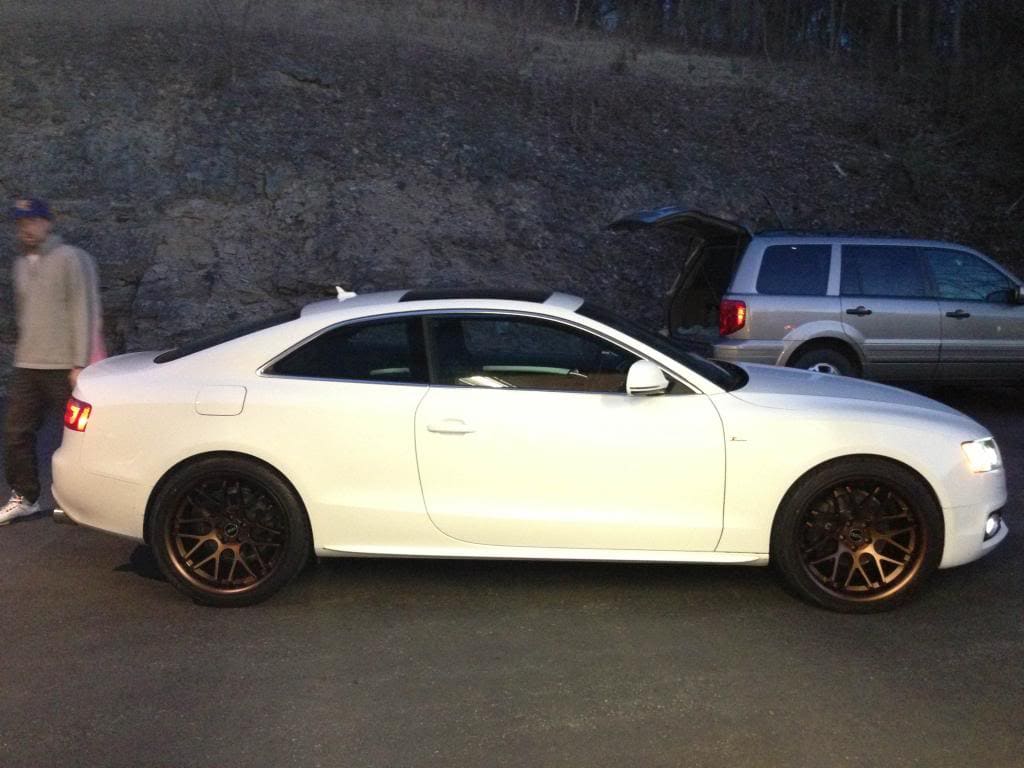 2013 Audi A5 with 20x10 Eurotek UO6 wheels