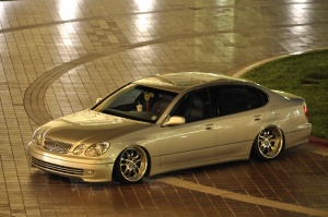 2000 Lexus GS 400 with 19x9 makavelli murrietti wheels