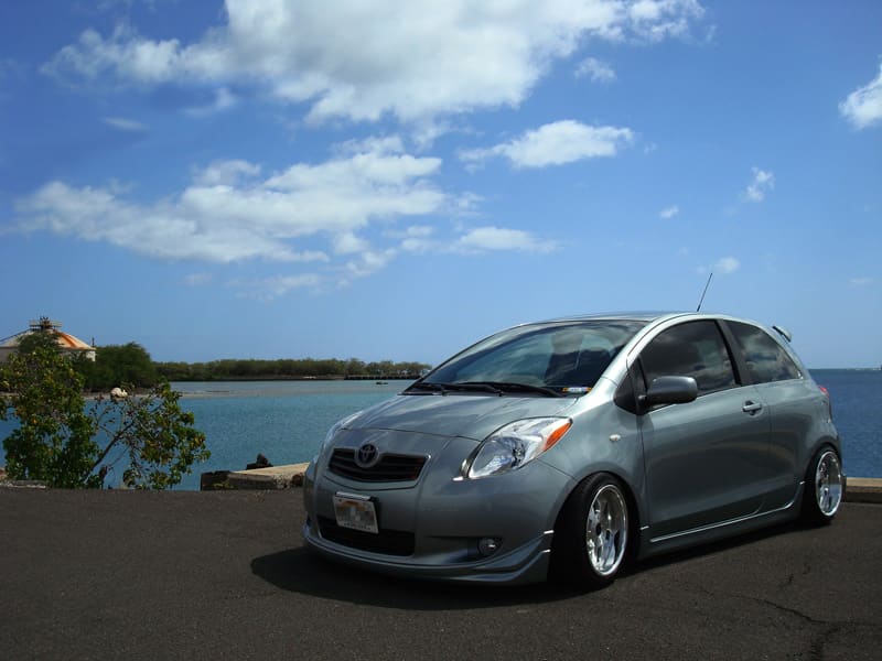 2008 Toyota Yaris with 15x7.5 SSR Vienna Kreis wheels