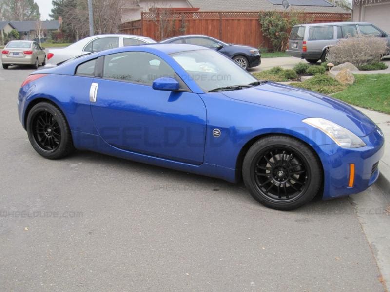 2008 Nissan 350Z with 18x9 Rota SVN wheels