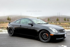 2004 Infiniti G35 with 19x9 Rota Spectrum wheels