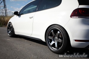 2013 Volkswagen GTI with 18x9 Rota Grid wheels
