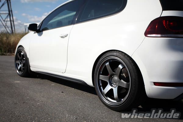 2013 Volkswagen GTI with 18x9 Rota Grid wheels