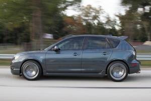 2009 Mazda MAZDASPEED3 with 18x9.5 Rota Grid wheels