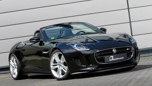 2016 Jaguar F-TYPE with 21x9 B&B Automobiltechnik wheels