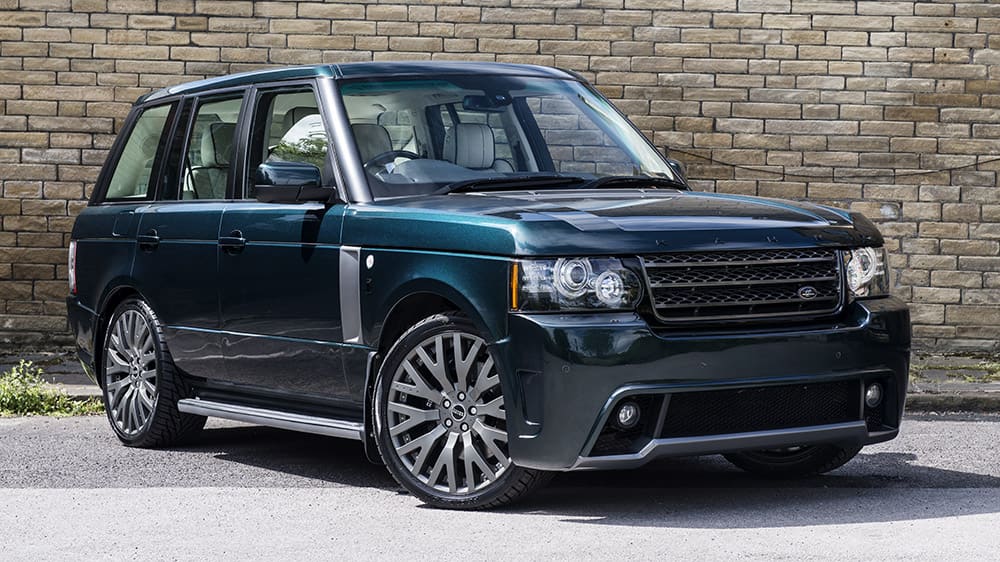 2008 Land Rover Range Rover with 22x9.5 Kahn RS wheels