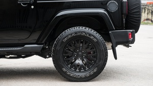 2016 Jeep Wrangler with 17x7.5 OEM Jeep 1941DC wheels