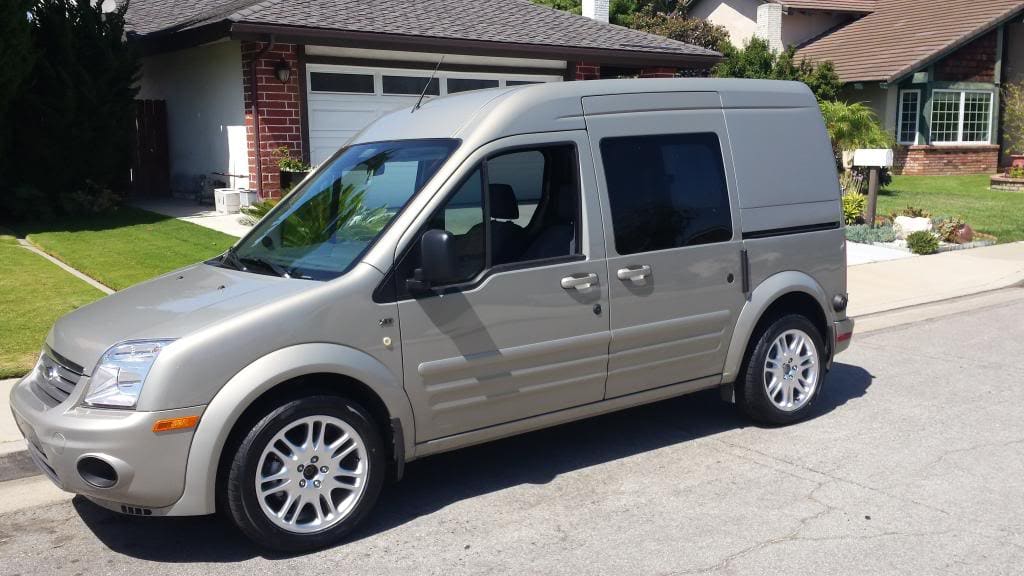 2011 Ford Transit Connect with OEM Volvo Amalthea wheels