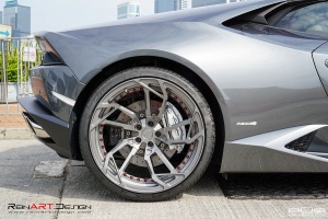 2015 Lamborghini Huracan with 20x9.5 PUR RS05.M2 wheels