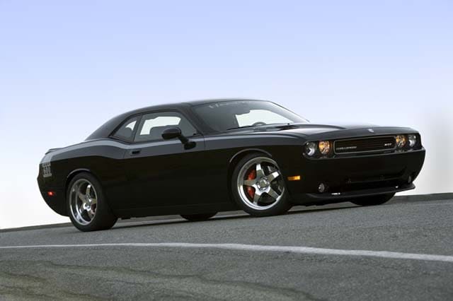 2008 Dodge Challenger with 20x9 CCW SP550 wheels