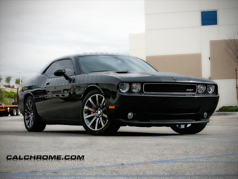 2008 Dodge Challenger with OEM Chrysler 300C SRT wheels
