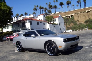 2008 Dodge Challenger with 22x9 Boss 329 wheels