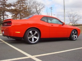 2008 Dodge Challenger with 20x9 OEM Dodge wheels