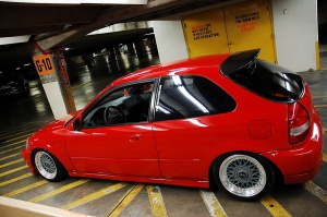 1999 Honda Civic with 15x7.5 bbs rm wheels