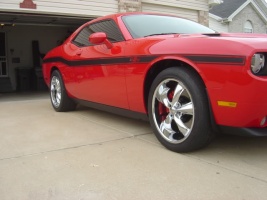 2008 Dodge Challenger with 20x8.5 Foose Legend wheels