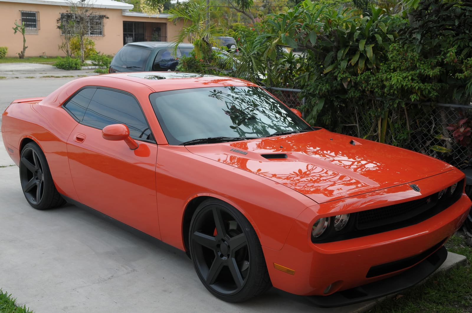 2008 Dodge Challenger with 22x9 Option5 Model 5 wheels